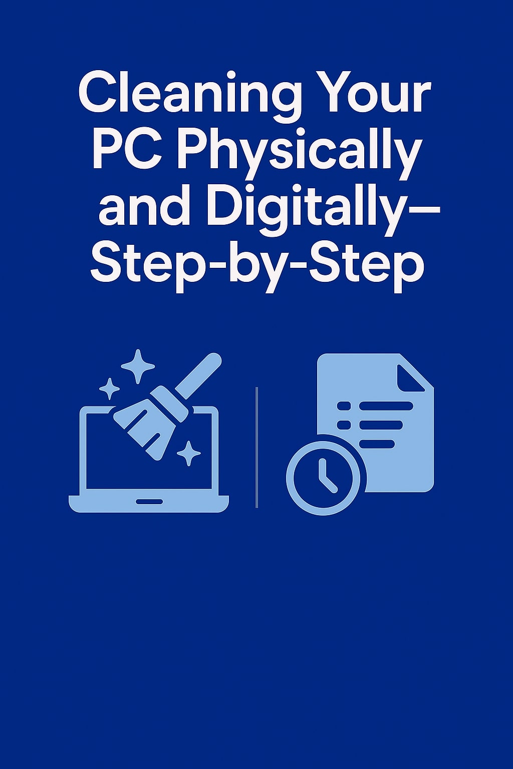 Cleaning Your PC Physically and Digitally—Step-by-Step | Computer Tech Pro