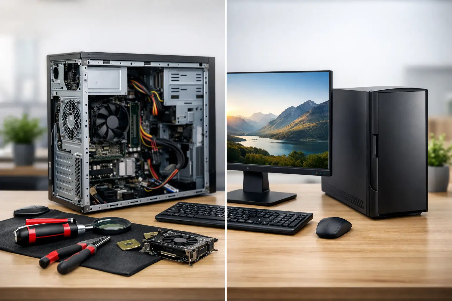Desktop Repair or Replacement? What to Choose