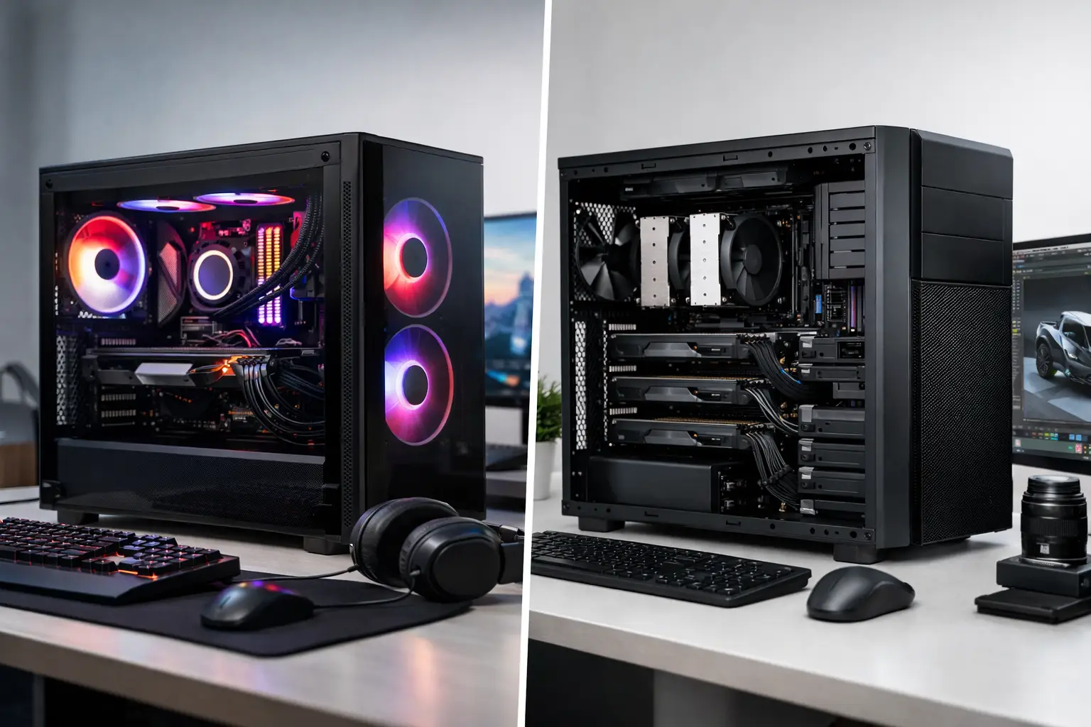 Custom Gaming PC vs Workstation