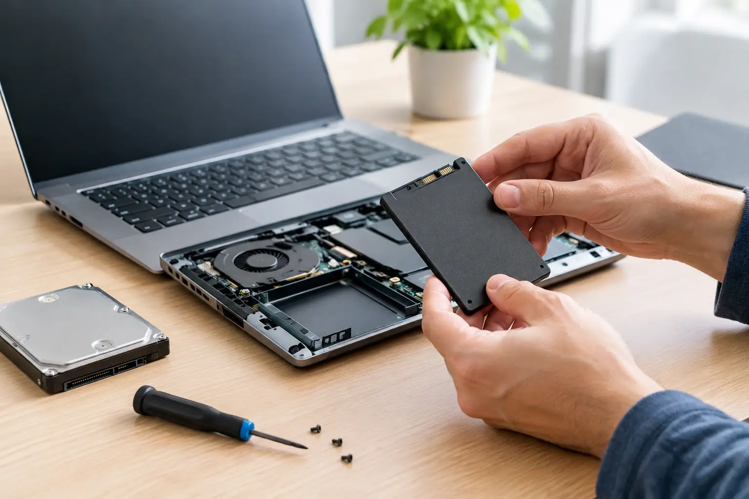 How to Upgrade Laptop to SSD Without Data Loss